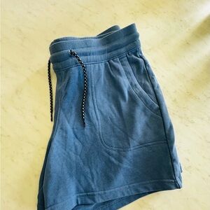 Columbia Sky Blue Athletic Shorts with Drawstring